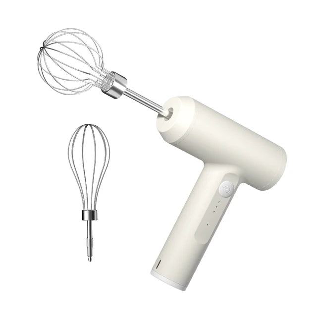 Wireless 3-Speed Portable Electric Mixer for Baking and Cooking