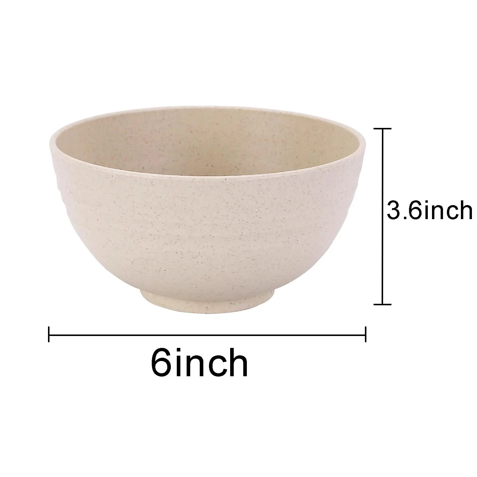 4PCS 24oz Unbreakable Bowls for cereal and more Microwave & Dishwasher