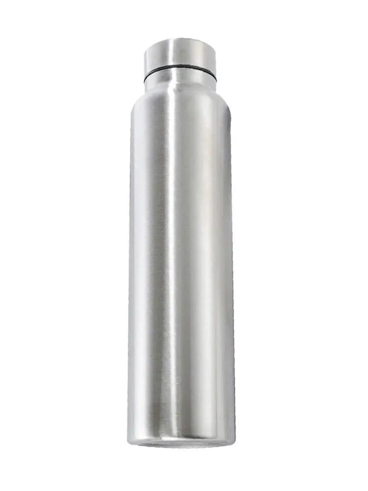 Stainless Steel Sport Water Bottle Single-layer Rugged Water Cup Metal