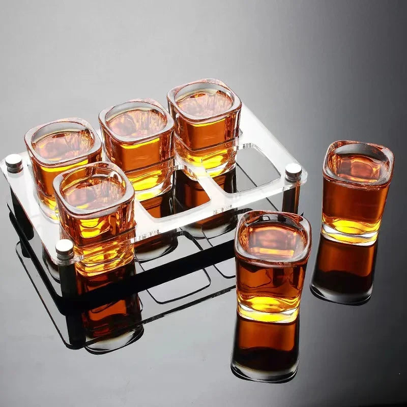 Shot Glass Set Thicken Borosilicate Spirit Glass White Wine Glass