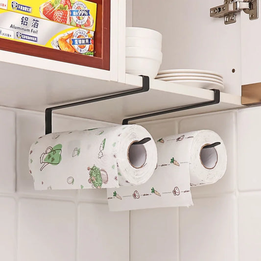 Hanging Kitchen Storage Paper Towel, Plastic Wrap, and More