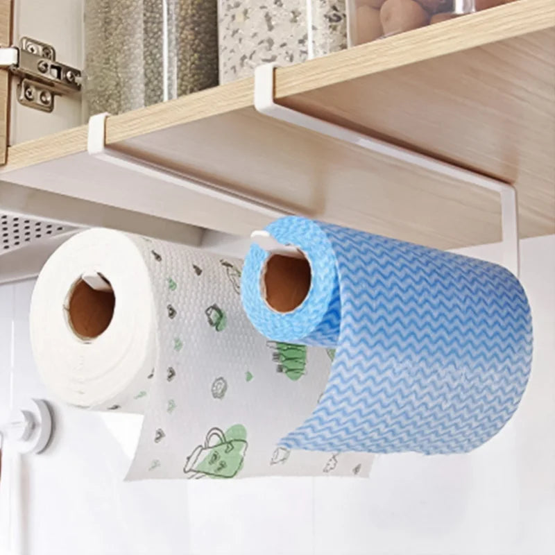 Hanging Kitchen Storage Paper Towel, Plastic Wrap, and More