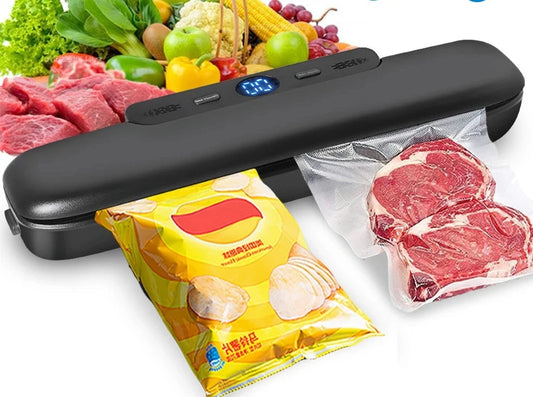 Food Vacuum Sealer Vacuum Packaging Machine With 50pcs Packed Bags