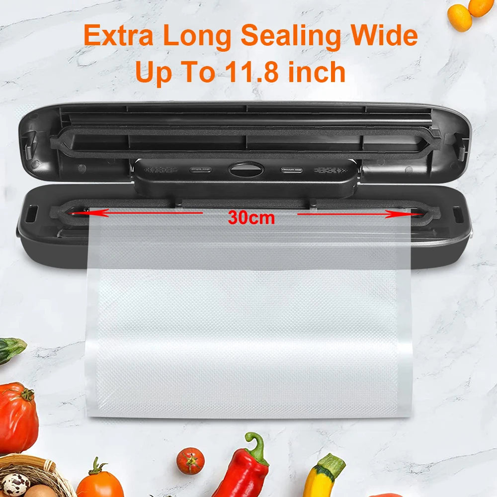 Food Vacuum Sealer Vacuum Packaging Machine With 50pcs Packed Bags