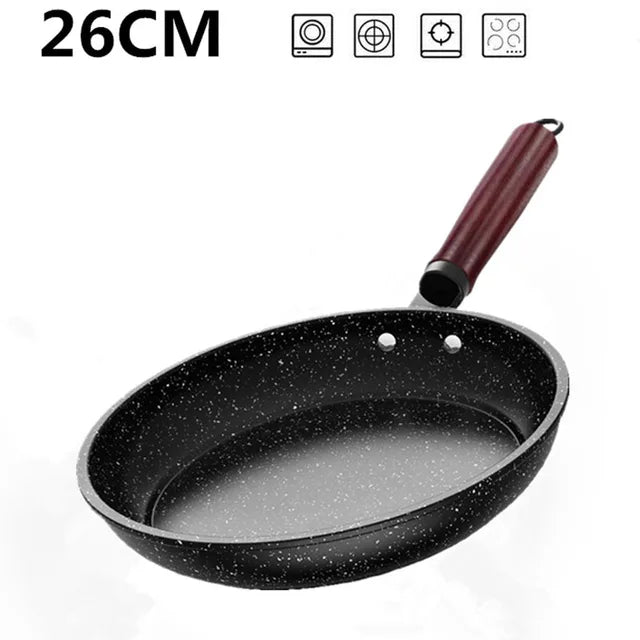  Non-Stick Wok/Frying Pan Works with Gas and Induction Stoves