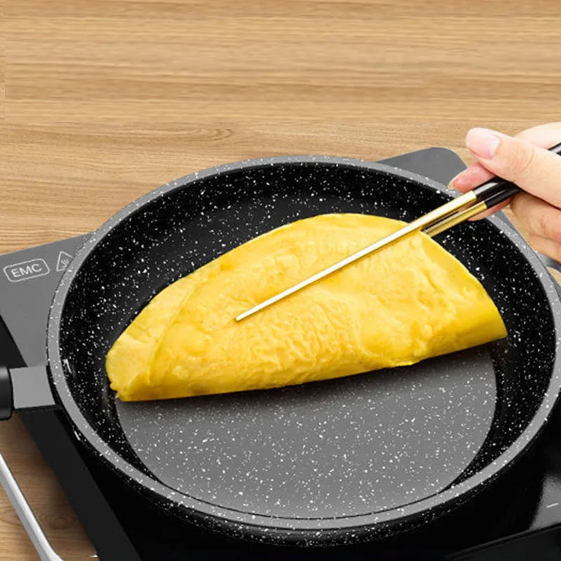  Non-Stick Wok/Frying Pan Works with Gas and Induction Stoves