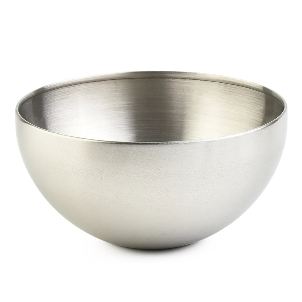 Gold Stainless Steel Fruit and Salad Bowls for Soup, Rice, and more