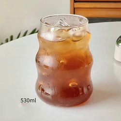 Glass Cup Heat-resistant Transparent Tumbler Drinkware