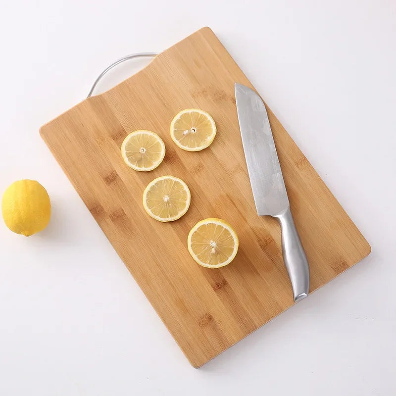 Kitchen bamboo cutting board Thickened solid wood cutting board