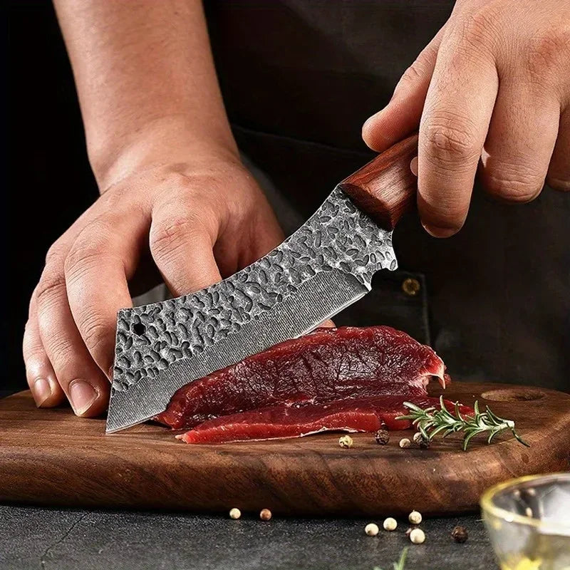 Stainless Steel Meat Cleaver for Cutting and Boning