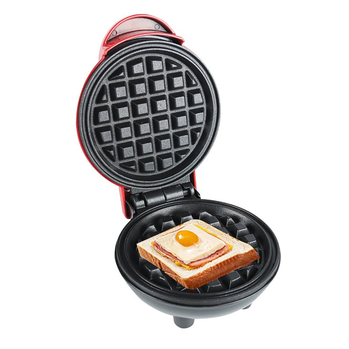 Multi-Function Double-Sided Breakfast Waffle Maker & Roaster