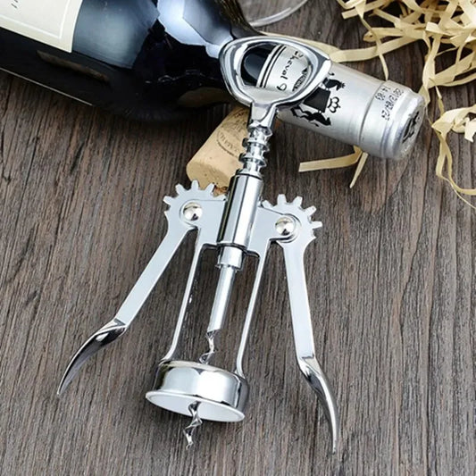 Red Wine Bottle Opener Beer Driver SteelWine Corkscrew Wine Opener Multifunctional Stainless Corkscrew Kitchen Supplies