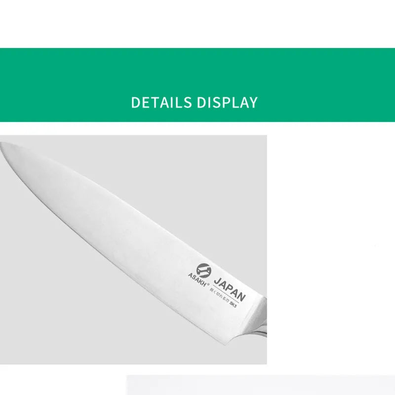 Stainless Steel Kitchen Knives Set for Paring, Utility, and Slicing